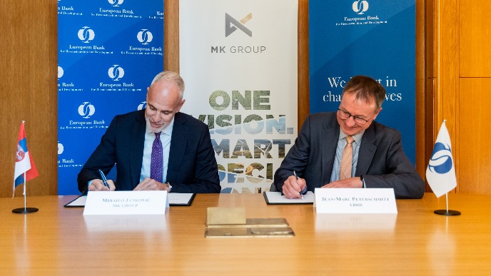 Ugovor EBRD i MK grupe